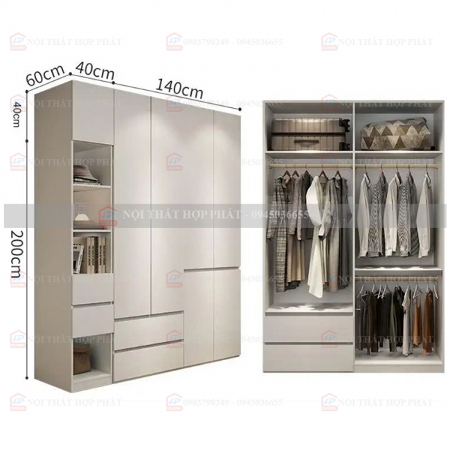 Tủ  Áo Cao Cấp TAG007